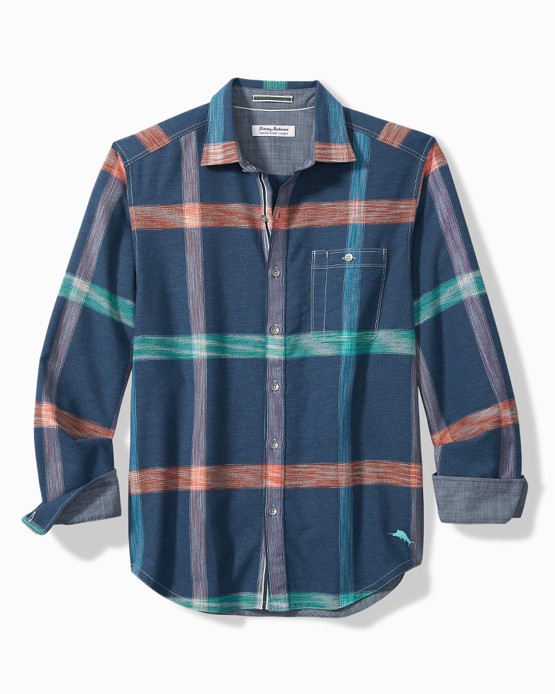 Tommy Bahama Men's Turquoise Atlanta Braves Hula All Day Button-Up