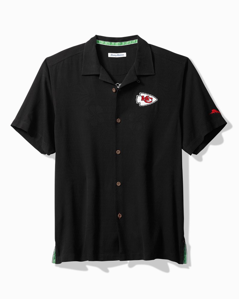 San Francisco 49ers Tommy Bahama Tide Breaker IslandZone Camp Button-Up  Shirt - White