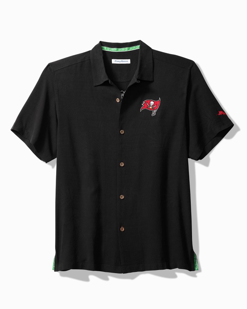 Men's Tommy Bahama Black Tampa Bay Buccaneers Tidal Kickoff