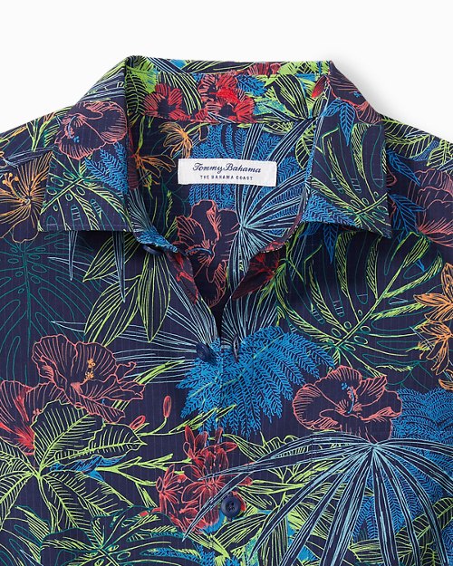 Bahama Coast Glow Palms IslandZone® Long-Sleeve Shirt