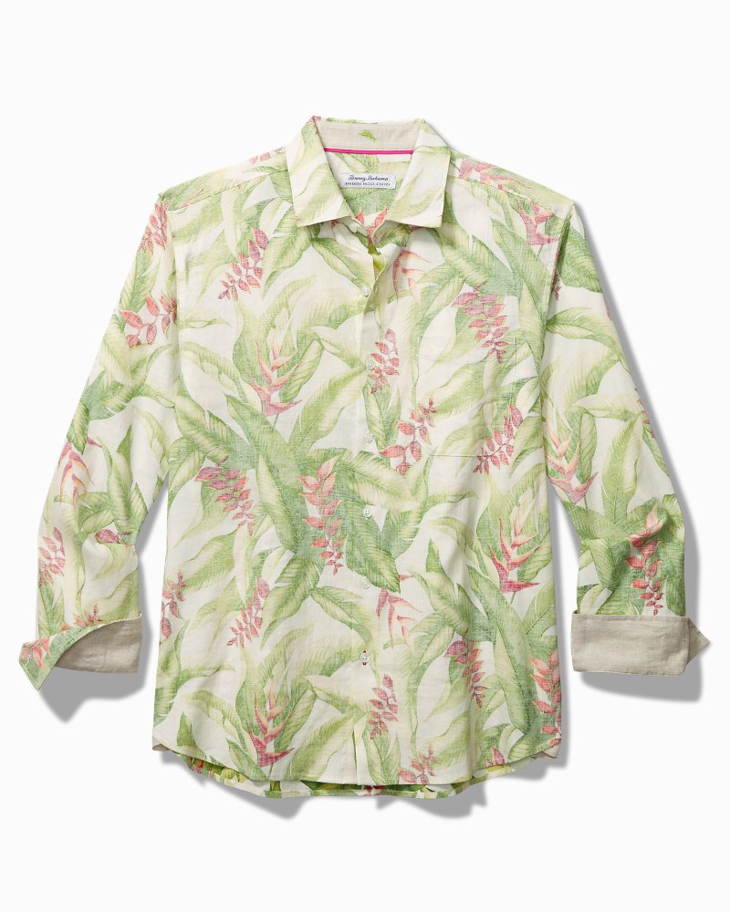 Tommy bahama long sales sleeve silk shirts