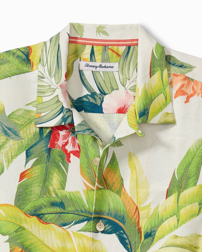 Tommy Bahama Men's Travel Tropics Camp Shirt - Continental - Size S