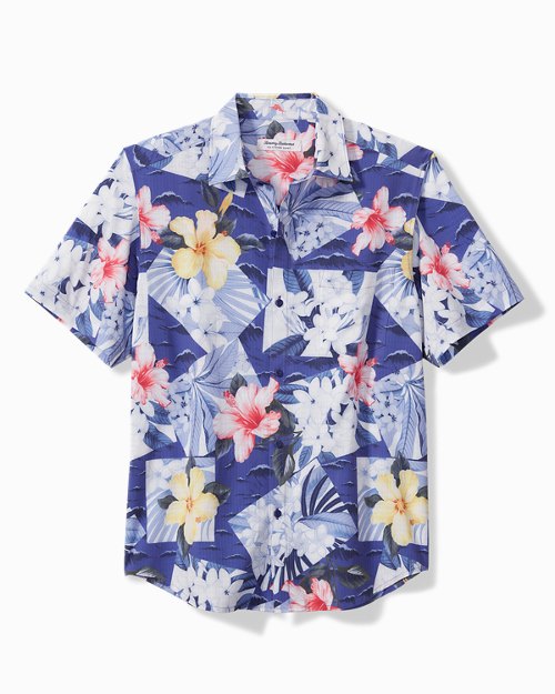 Bahama Coast Coastal Collage IslandZone® Short-Sleeve Shirt