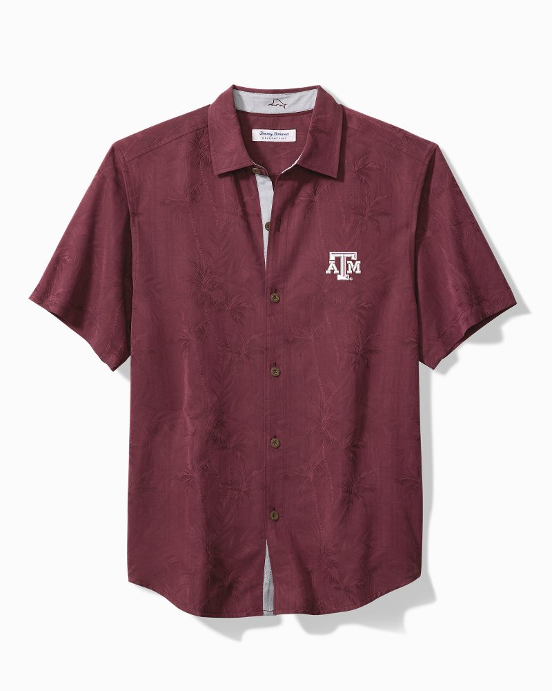 Tommy Bahama Texas Longhorns Tide Breaker Camp Shirt