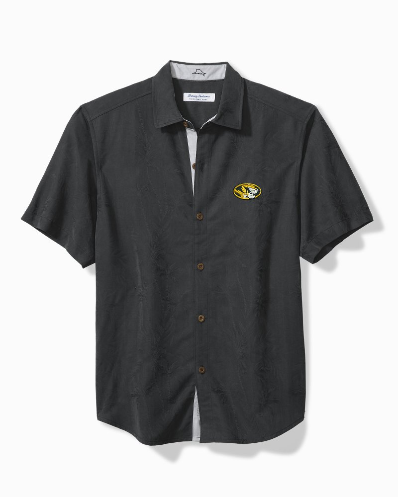 Lids Green Bay Packers Tommy Bahama Coconut Point Frondly Fan Camp  IslandZone Button-Up Shirt - Gray