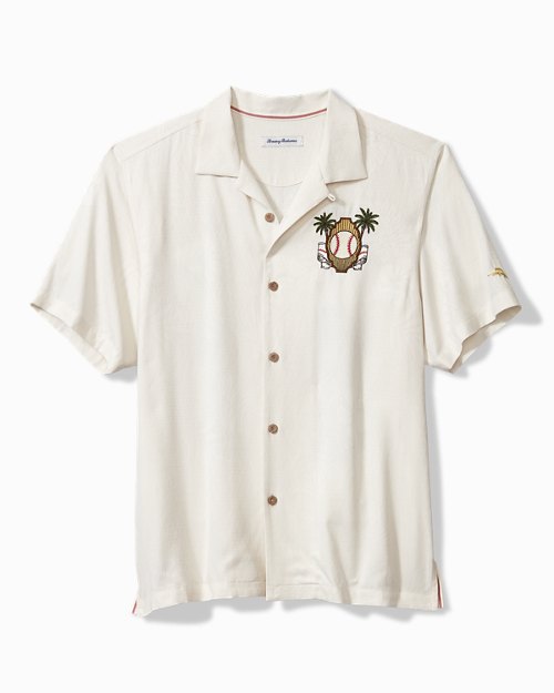<i>MLB®</i> Pitcher's Paradiso Silk Camp Shirt