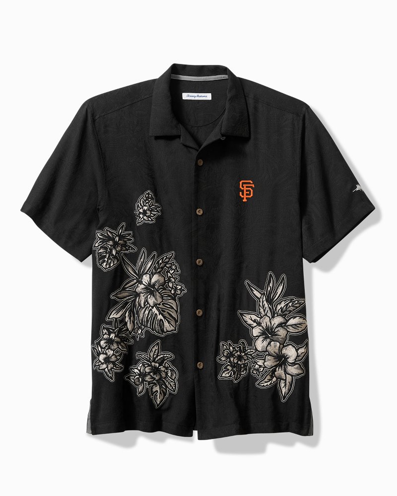 <i>MLB®</i> Hibiscus Vibrations Silk Camp Shirt