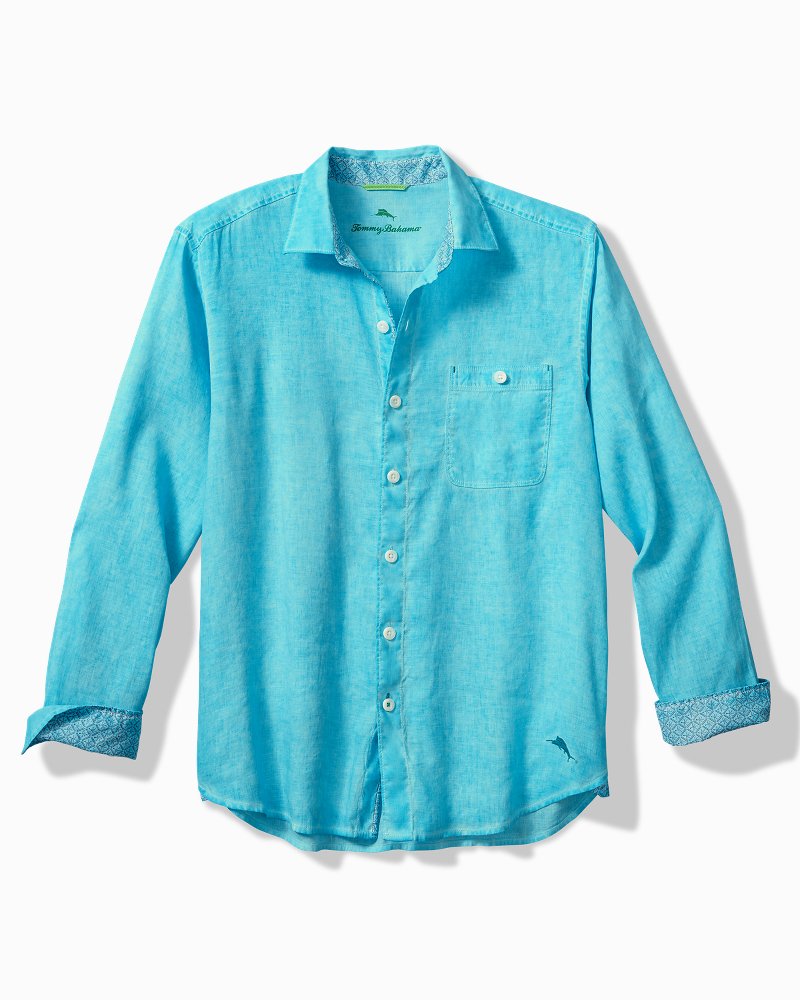 Breeze Fade Linen-Blend Shirt