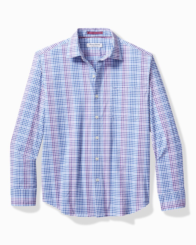 Siesta Key Check IslandZone® Stretch Shirt