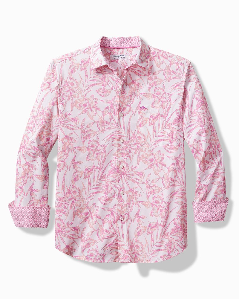 Sarasota Stretch Iris Vines IslandZone® Shirt