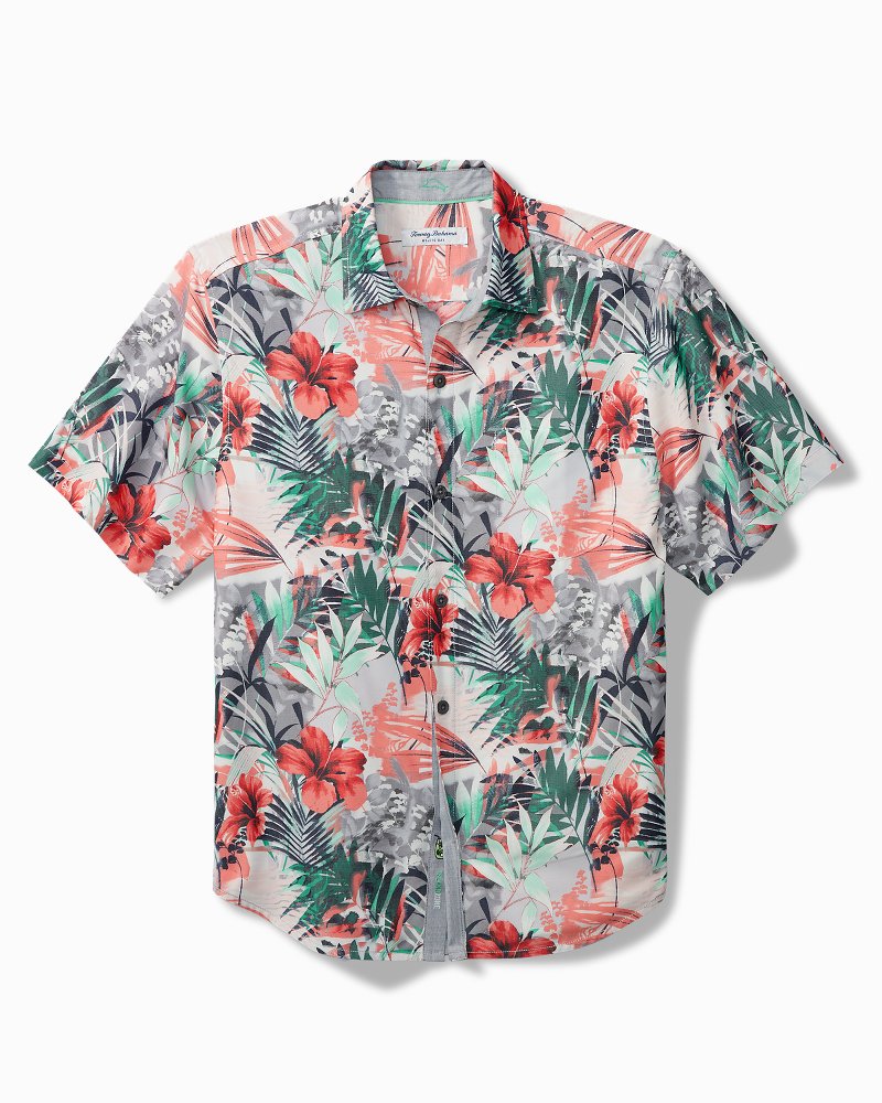 Mojito Bay Electric Blooms IslandZone® Short-Sleeve Shirt