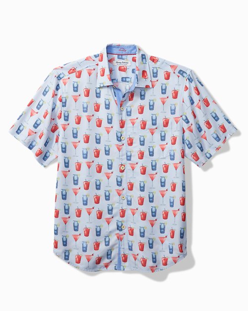 Coconut Point Red, White, and Cheers IslandZone® Camp Shirt