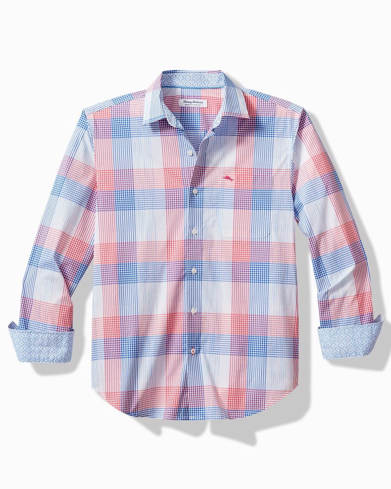 Sarasota Stretch Summerlake Check IslandZone® Shirt