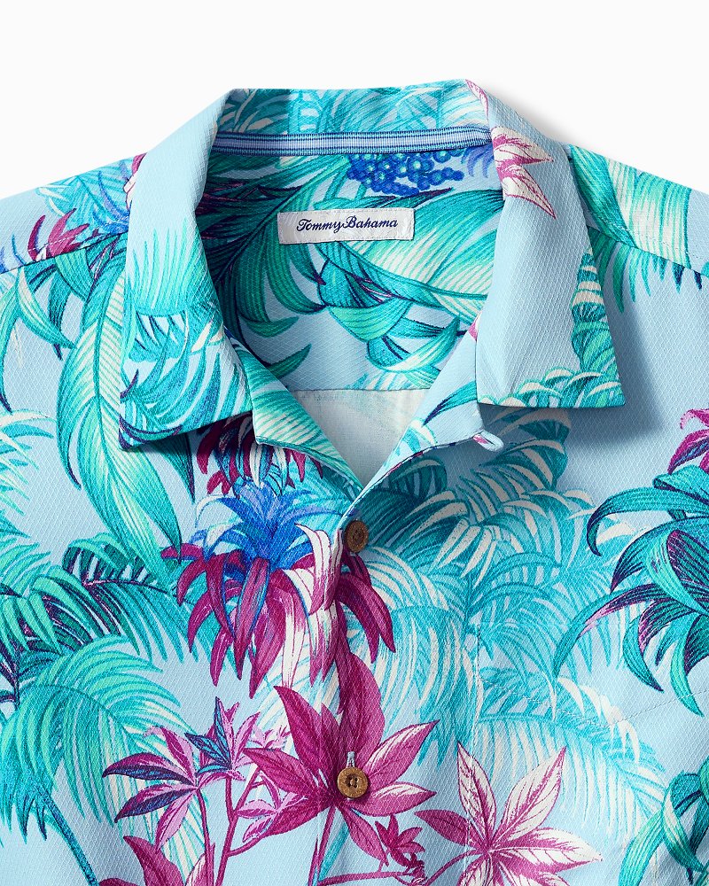 Tommy Bahama Garden Key Floral Silk Blend Camp Shirt