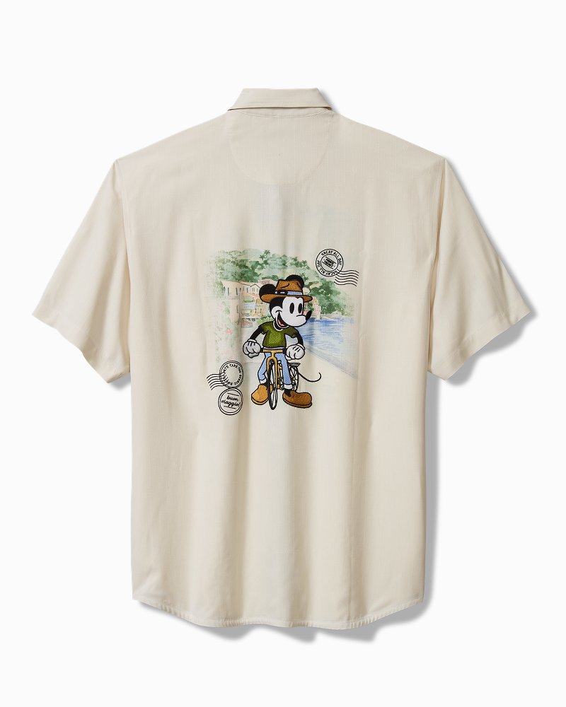 Disney Take the Scenic Route Silk Camp Shirt