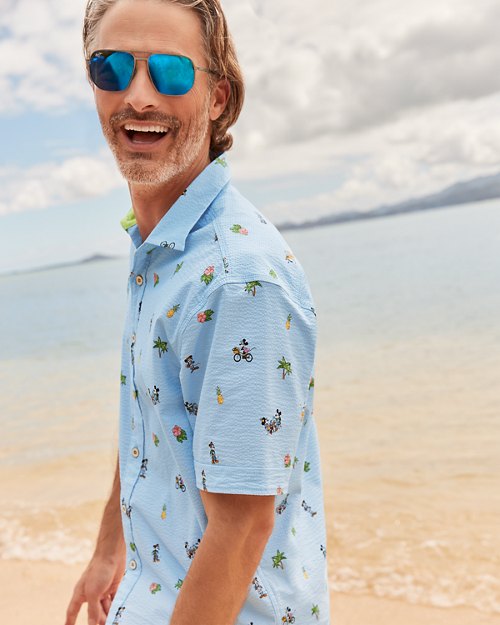 Disney Nova Wave Beach Cruiser Short-Sleeve Shirt