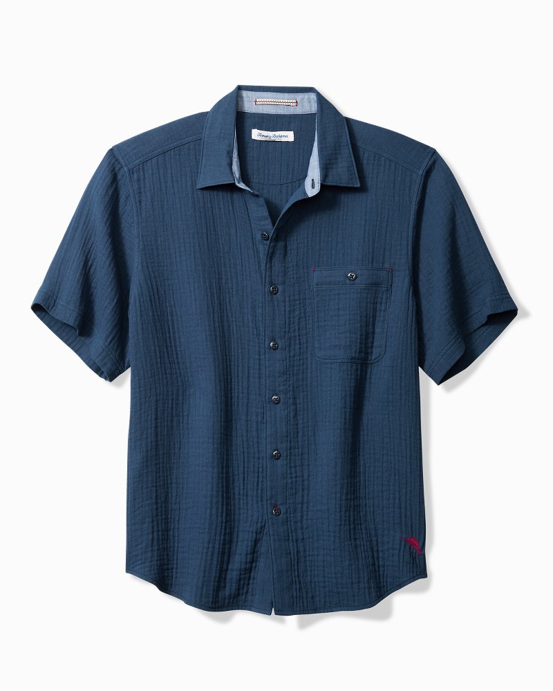 Beachside Cotton Cruiser Short-Sleeve Shirt