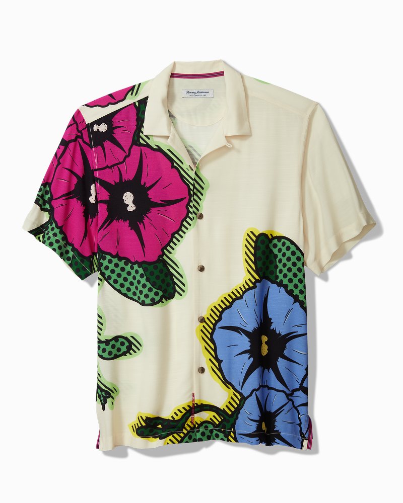 Veracruz Cay Cyber Blossom Short-Sleeve Shirt