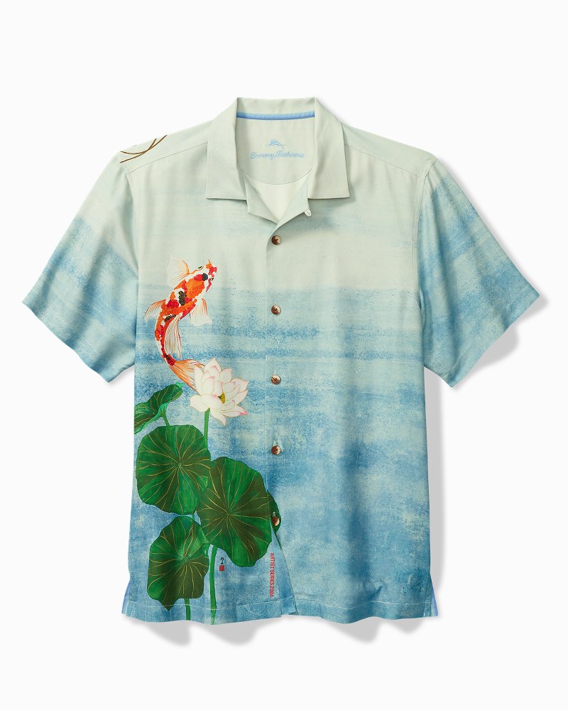 Kayo Koi Silk Camp Shirt