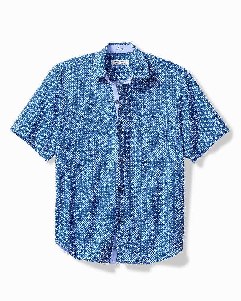 Veracruz Cay Rio Geo Short-Sleeve Shirt