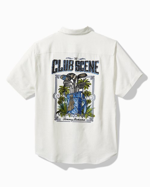 Club Scene Silk Camp Shirt