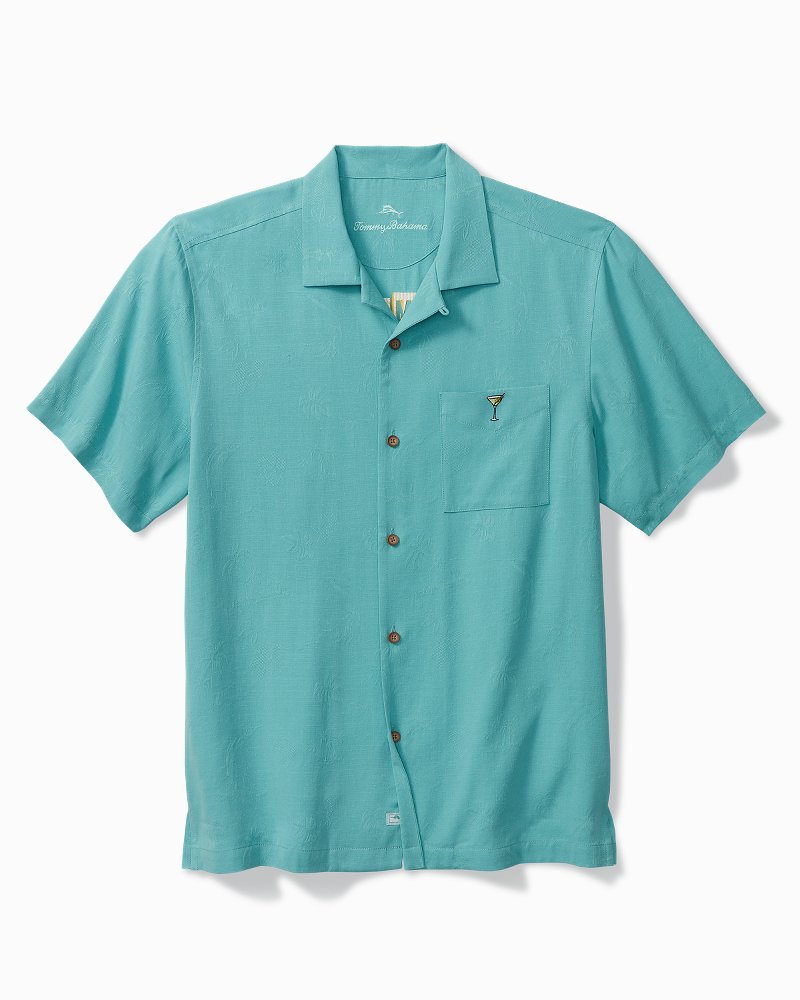 Tommy bahama silk outlet camp shirt