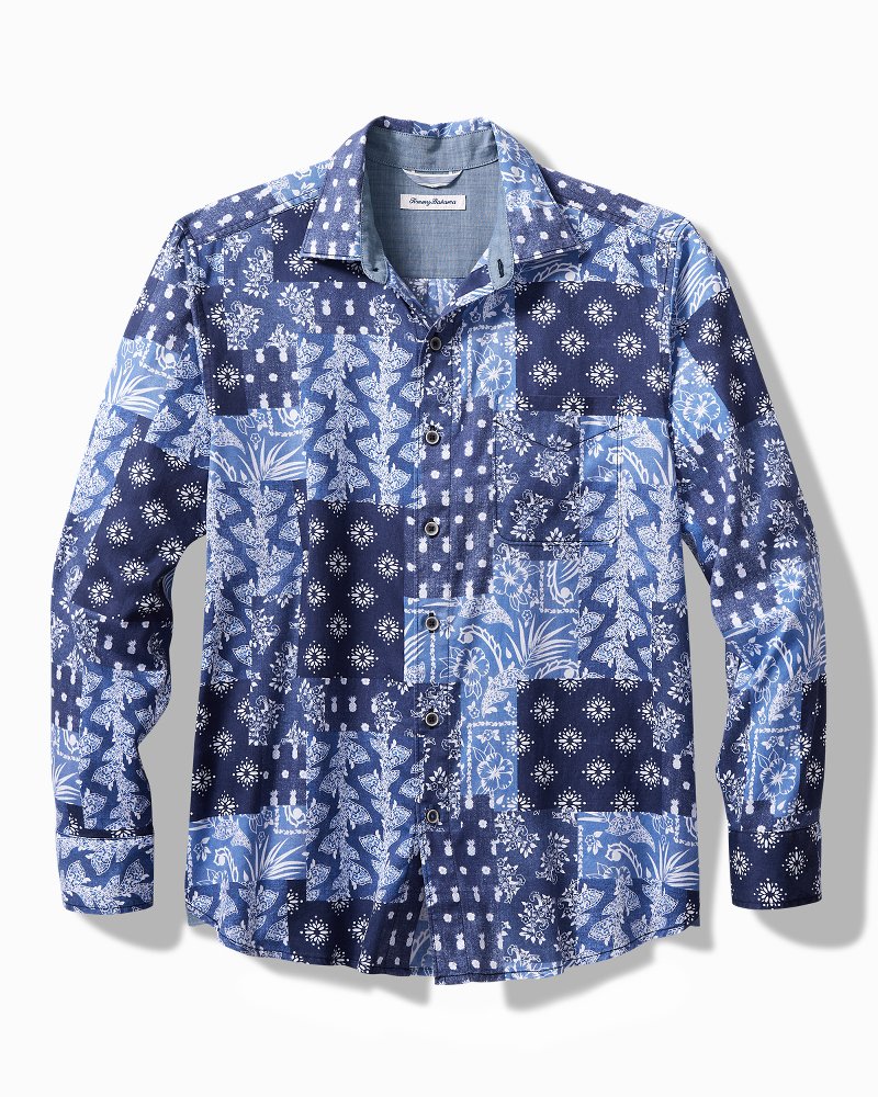 Tortola Bandana Blues Long-Sleeve Shirt