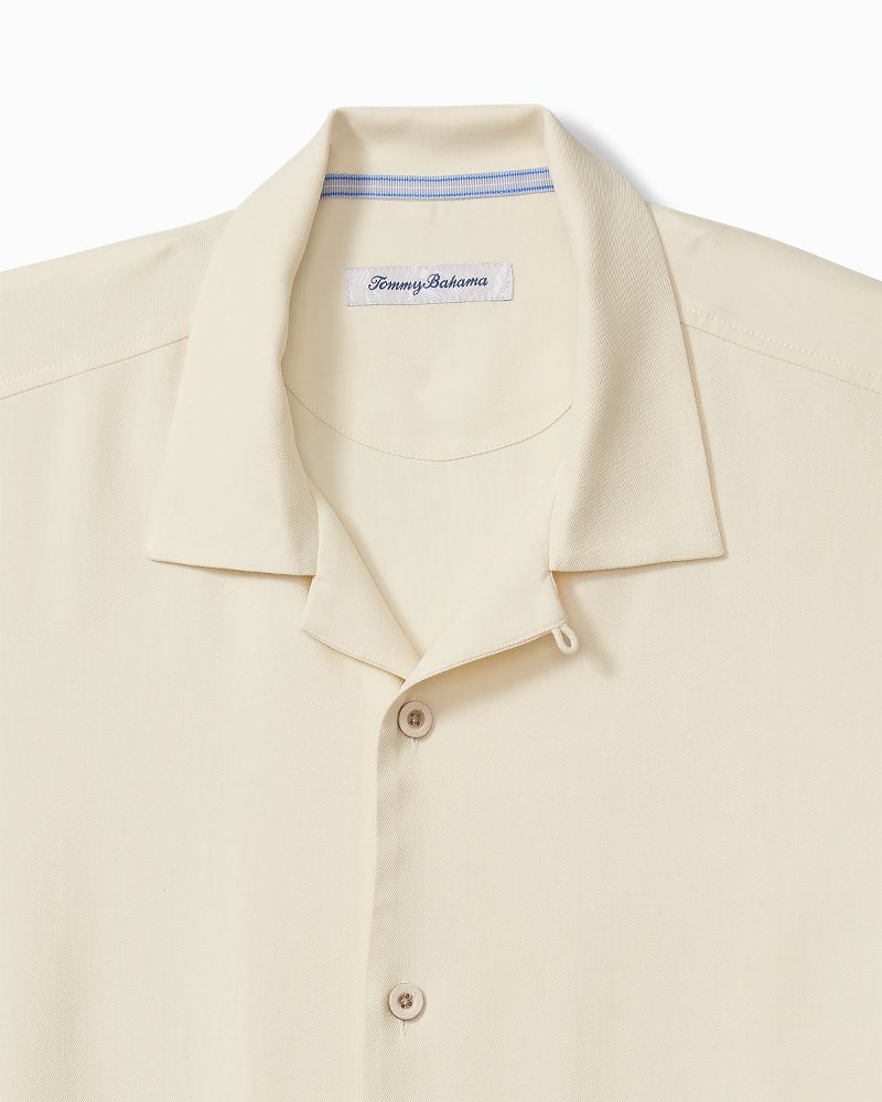 Paradise Petals Silk Camp Shirt