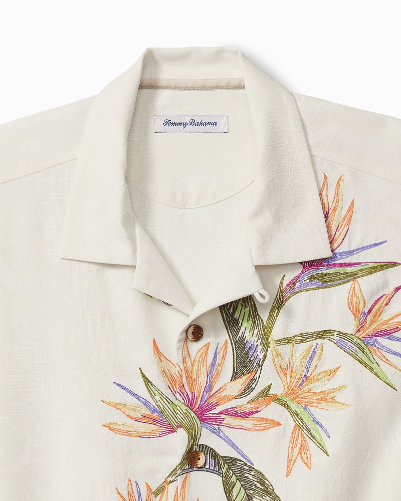 Across Paradise Silk Camp Shirt