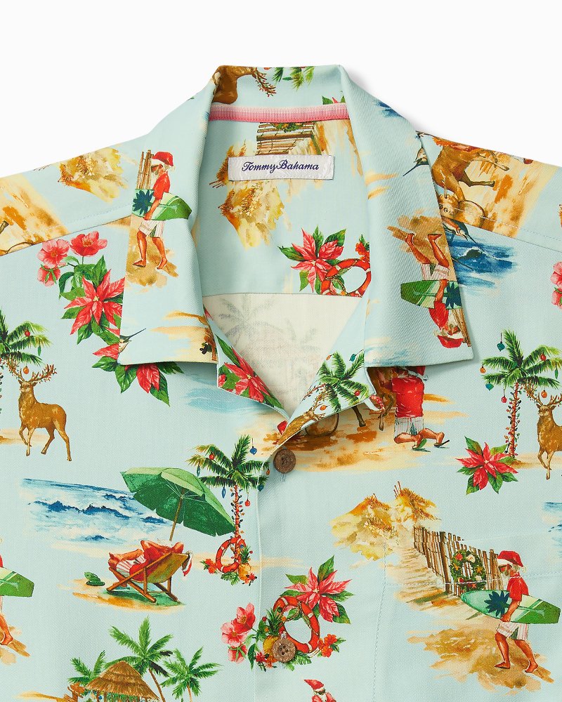 Santa Shores Silk Camp Shirt