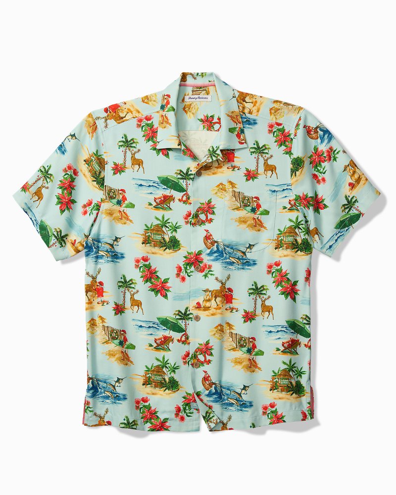 Santa Shores Silk Camp Shirt