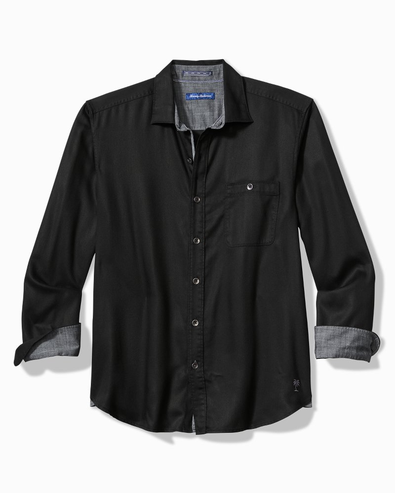 Ocean Wash Twill Long-Sleeve Shirt