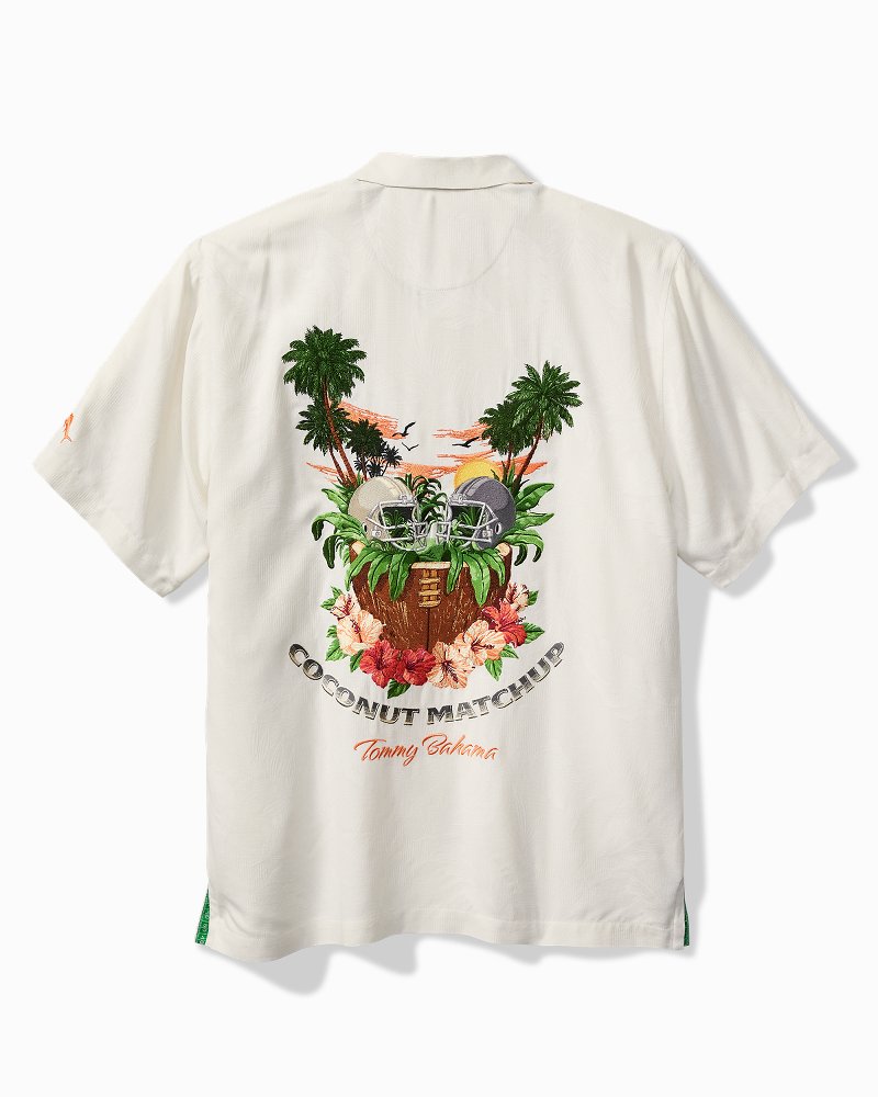 NFL Coconut Matchup Silk Camp Shirt