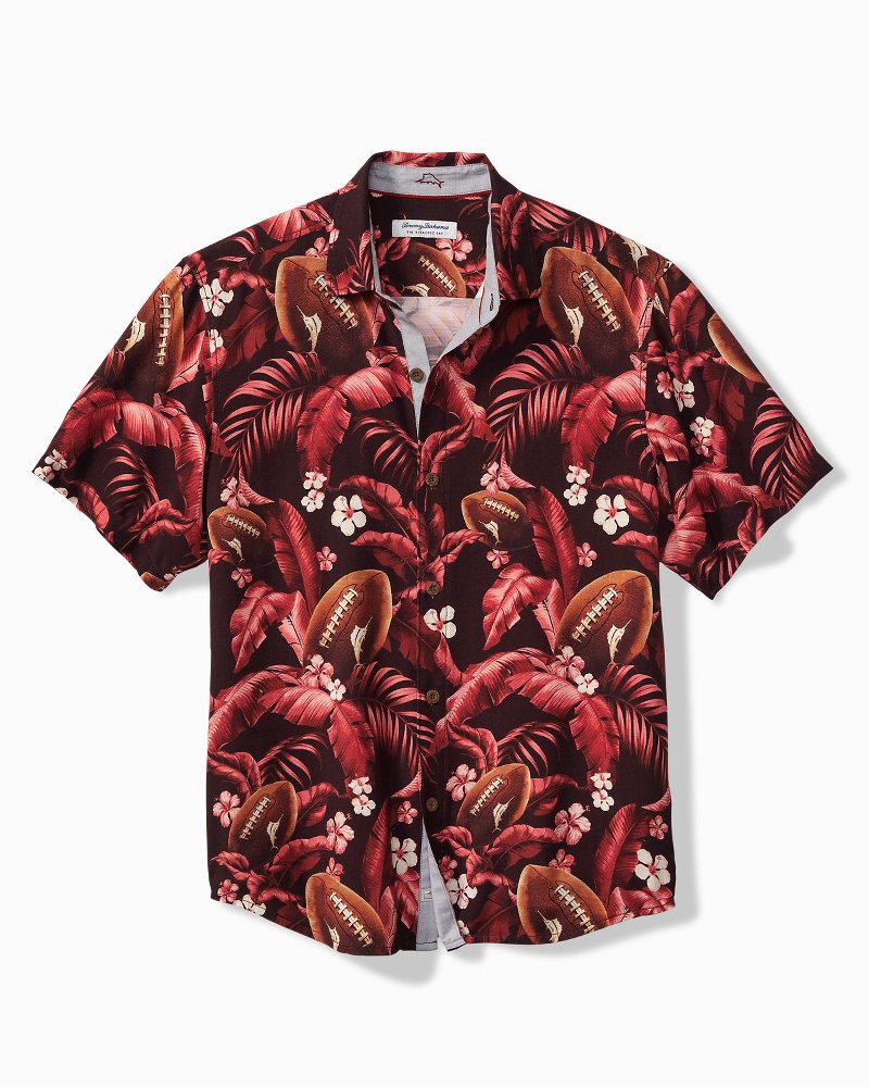 Veracruz Cay First Down Blooms Short-Sleeve Shirt