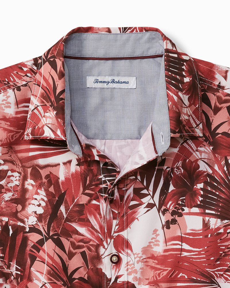 Electric Blooms Camp Shirt