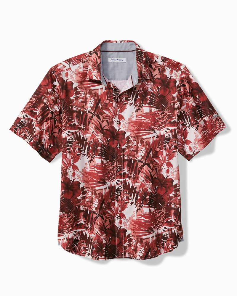 Electric Blooms Camp Shirt