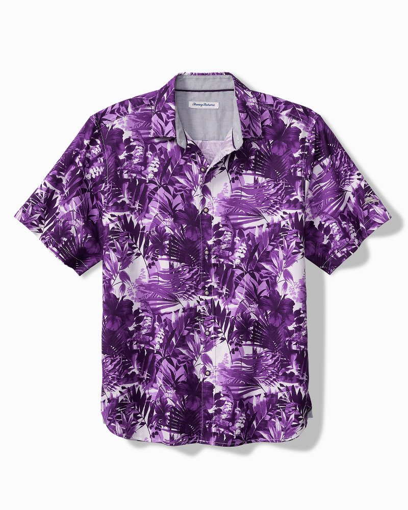 Electric Blooms Camp Shirt