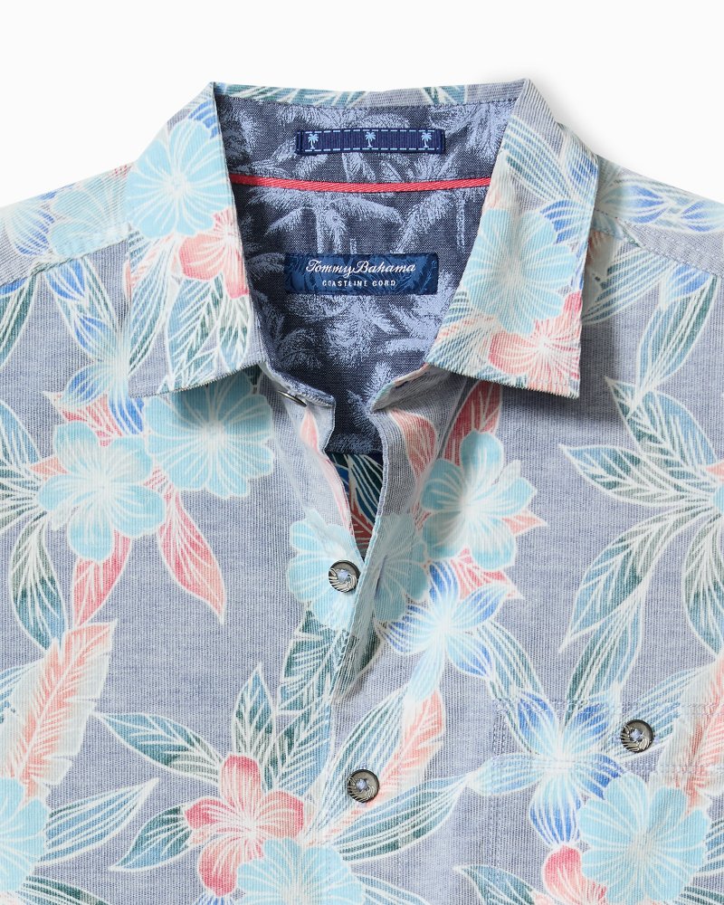 Coastline Cord Stretch Shoreline Vines Shirt