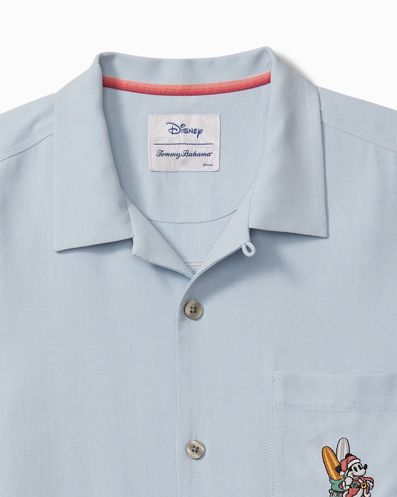 Disney Huladay Sleigh Ride Silk Camp Shirt