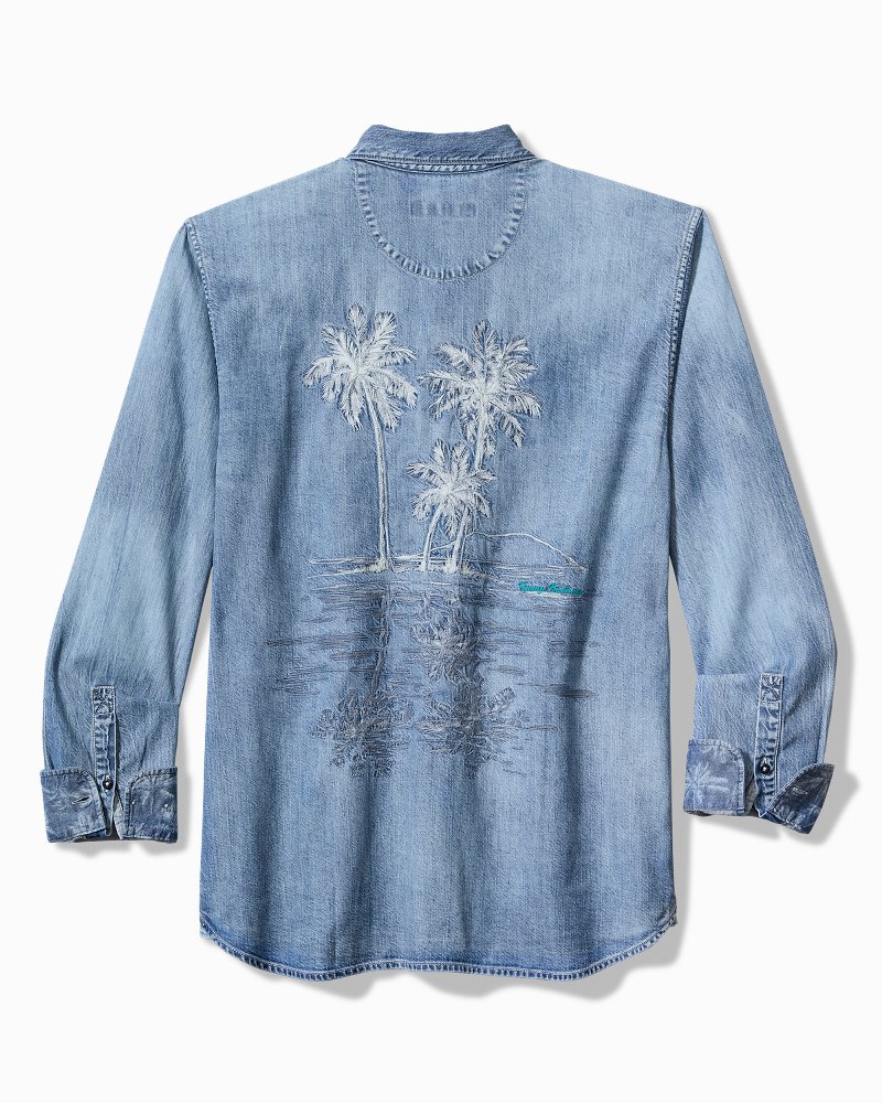 Tommy bahama digital palms shirt online