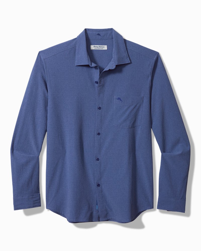 Bahama Coast Aqua Shores IslandZone® Camp Shirt in Infinity Blue – Tommy  Bahama