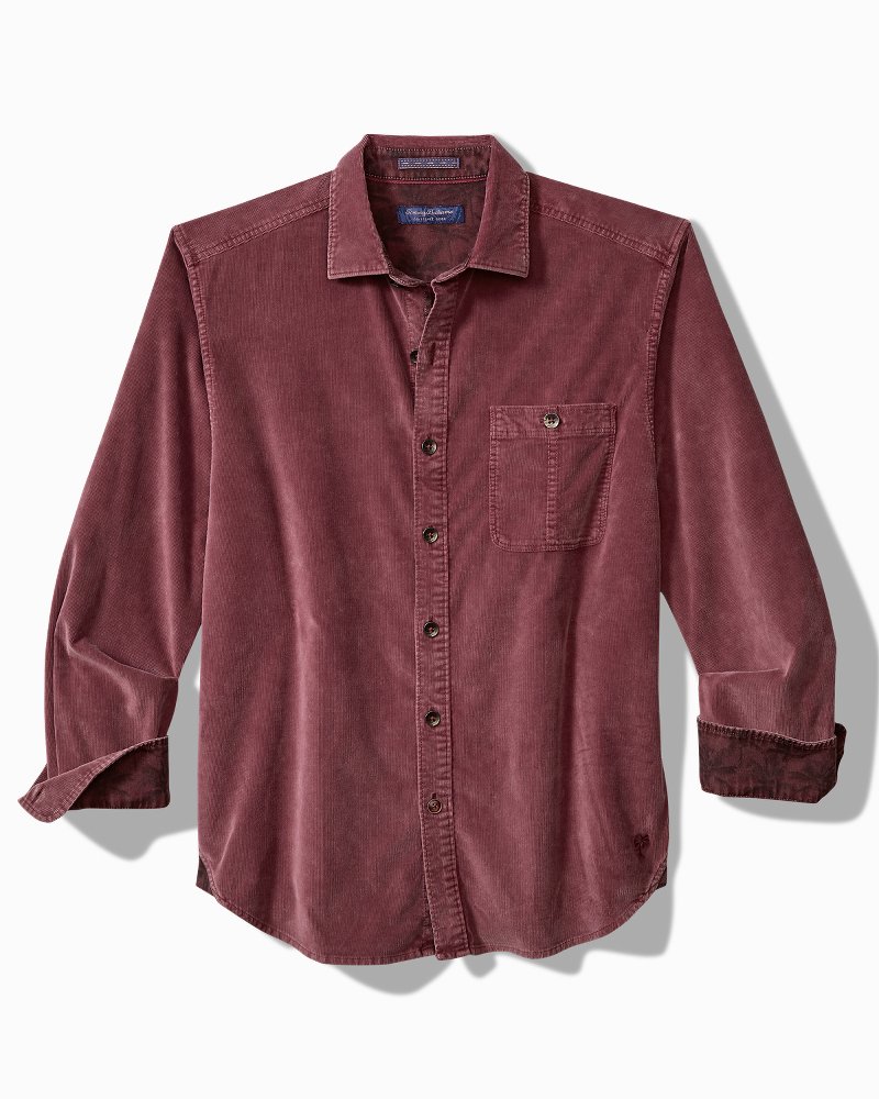 Coastline Cord Stretch Sun Fade Shirt