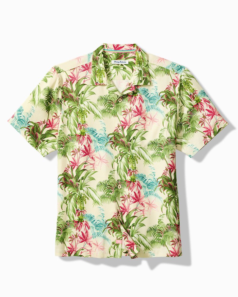 Oasis Grove Silk Camp Shirt