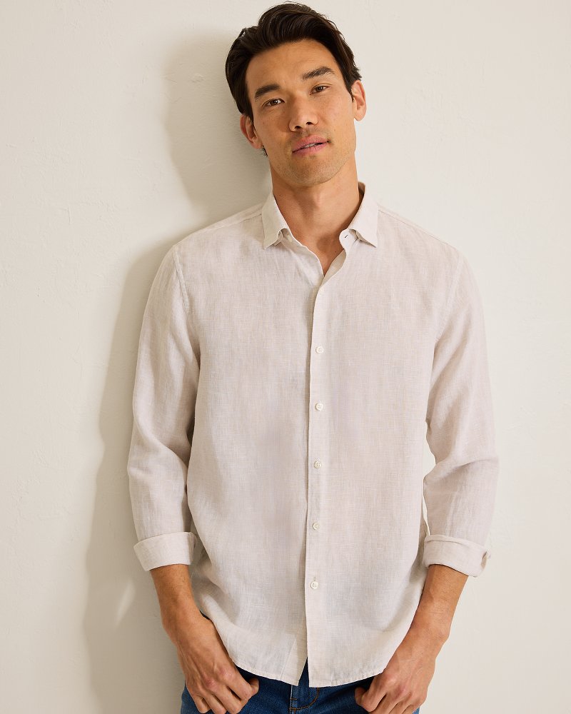 Lennox Linen Long-Sleeve Shirt
