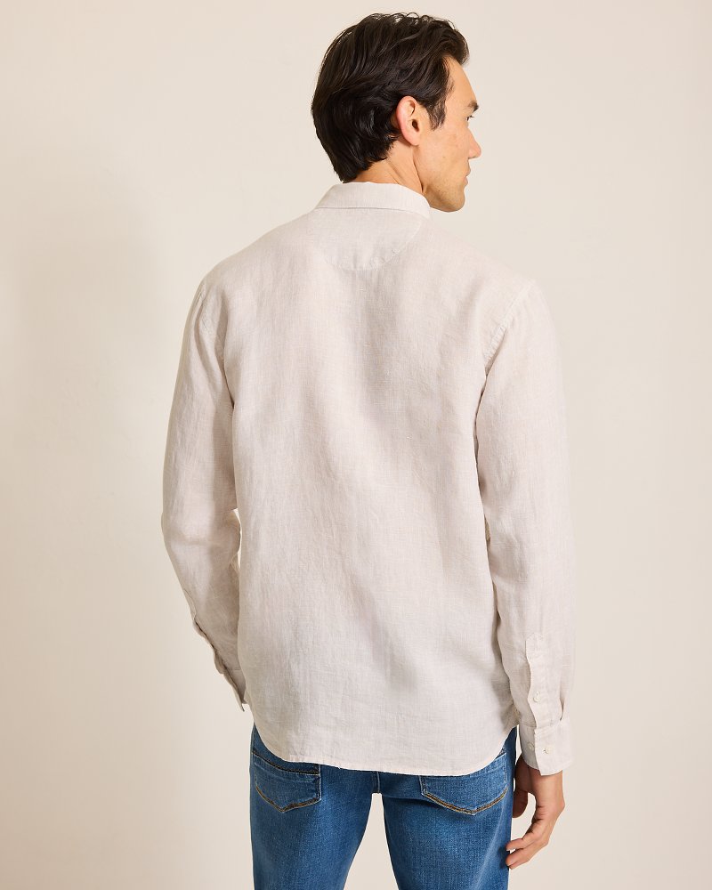 Thumbnail for Lennox Linen Long-Sleeve Shirt