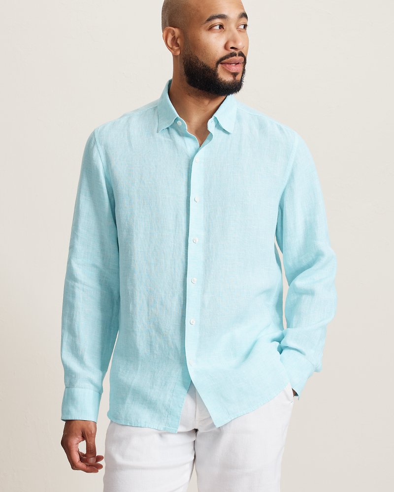 Lennox Linen Long-Sleeve Shirt