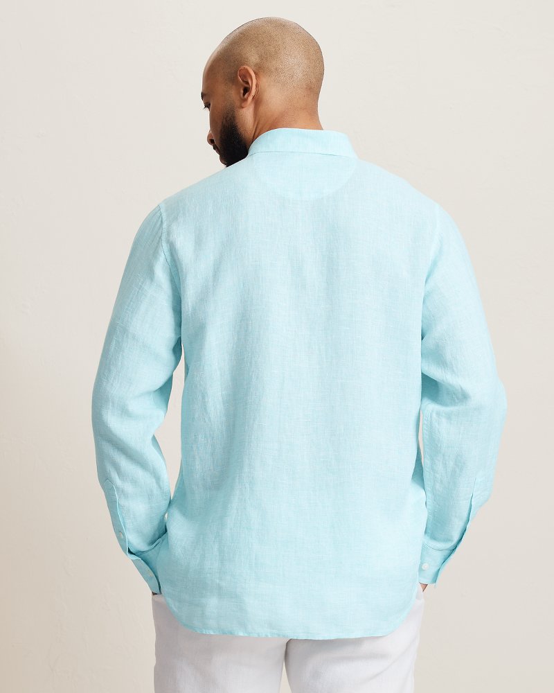 Lennox Linen Long-Sleeve Shirt