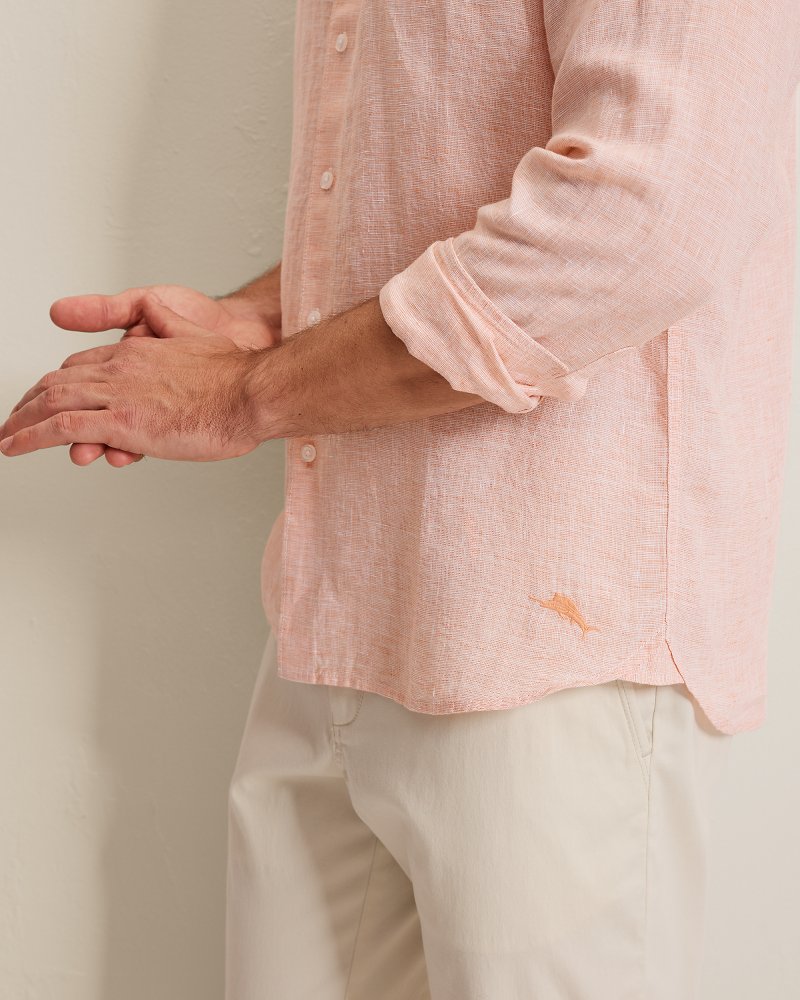 Lennox Linen Long-Sleeve Shirt