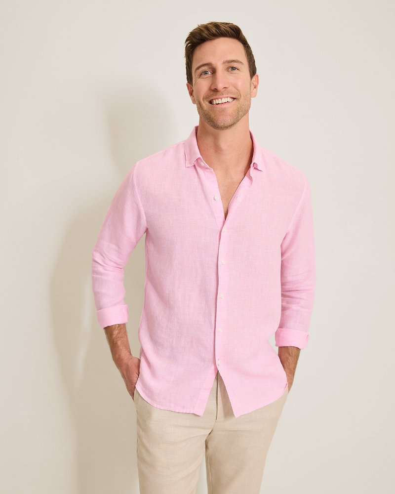 Thumbnail for Lennox Linen Long-Sleeve Shirt