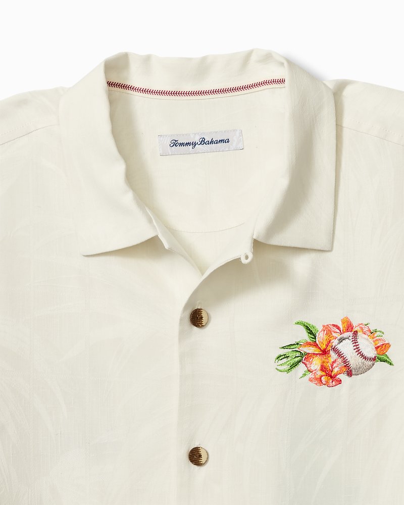 <i>MLB®</i> Grand Slam Bay Silk Camp Shirt